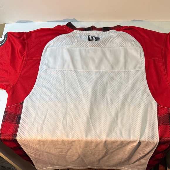 Ottawa Red Blacks Jersey, Red and White, CFL - Picture 4 of 4